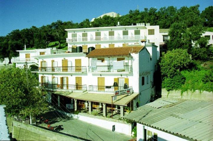 Pansion Alexandros Hotell Pelekas Eksteriør bilde